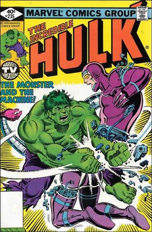Incredible Hulk (1968) issue 235-B Whitman Cover