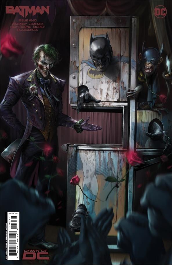 Batman (2016) issue 140-F Francesco Mattina 1:25 Cardstock Cover