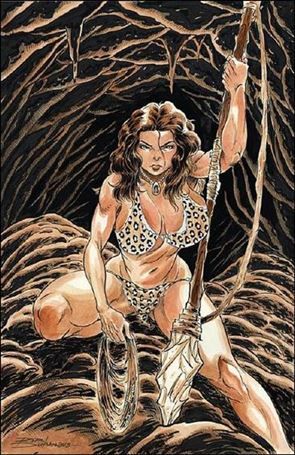 Cavewoman: Sea Monsters issue 1-B Robert Durham Virgin Cover 1/425