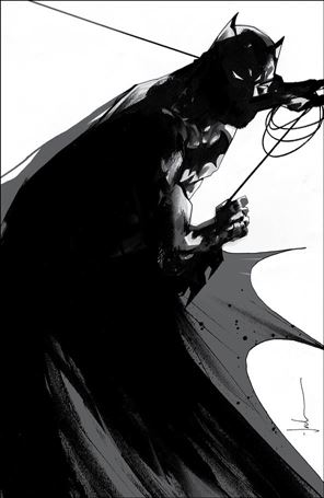 Batman (2016) issue 120-D Jock 1:50 Virgin Foil Cardstock Cover
