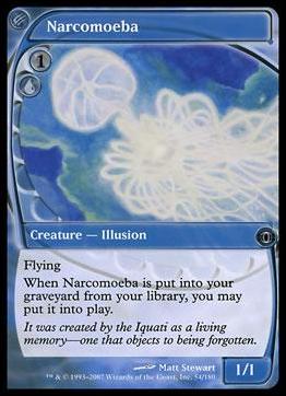 Magic the Gathering: Future Sight (Base Set) card 54 Narcomoeba