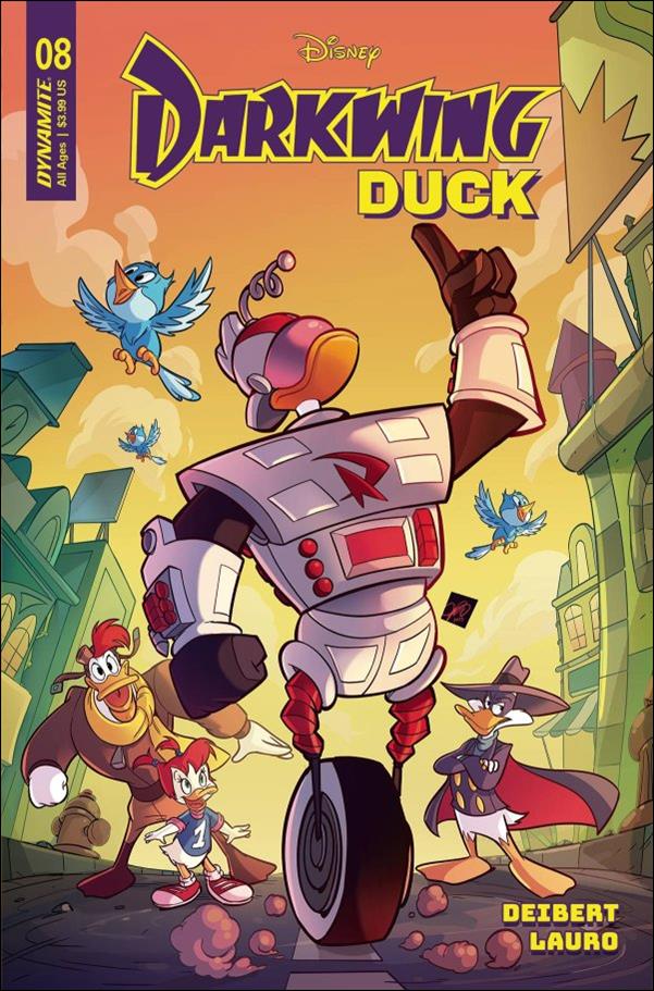Darkwing Duck (2023) issue 8-E Ciro Cangialosi Cover