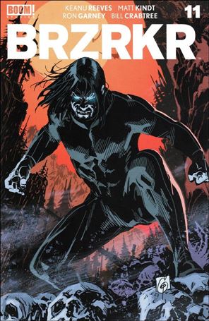 BRZRKR issue 11 Ron Garney Cover