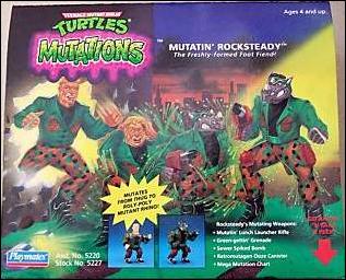 Teenage Mutant Ninja Turtles: Mutations figure 6 Mutatin' Rocksteady
