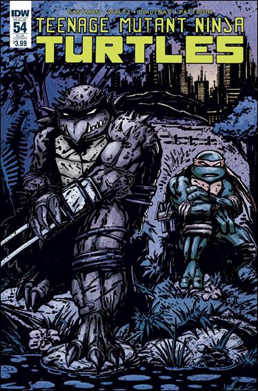 Teenage Mutant Ninja Turtles (2011) issue 54-B Kevin Eastman Subscription Cover
