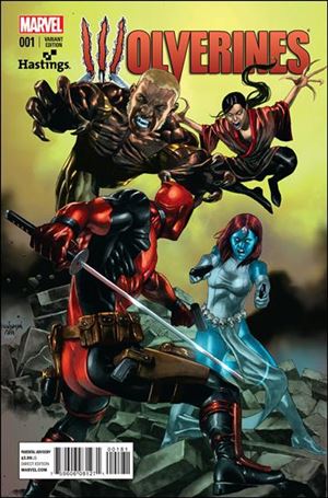 Wolverines issue 1-H Hastings Cover