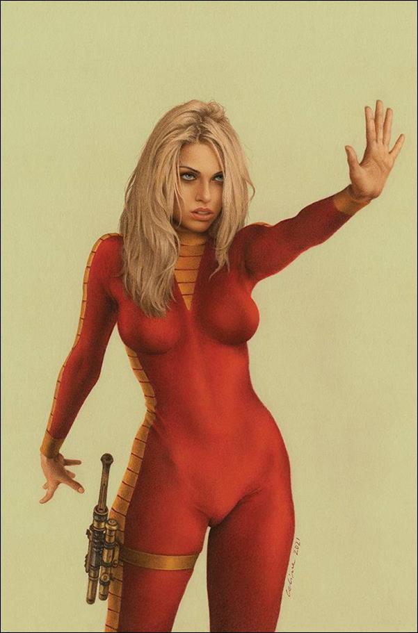 Barbarella (2021) issue 3-H Celina 1:7 Virgin Cover