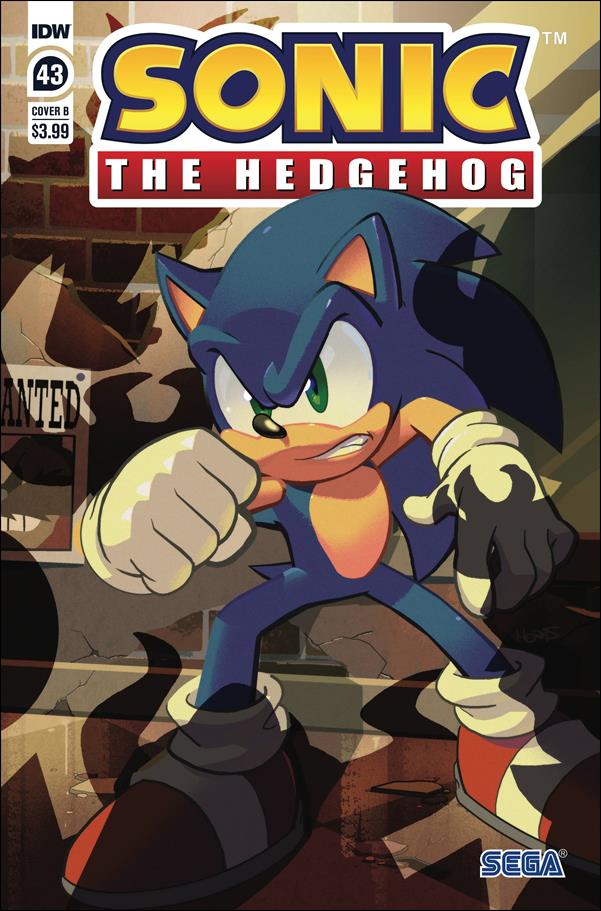 Sonic the Hedgehog (2018) issue 43-B Matt Herms Cover