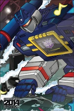 Transformers: More Than Meets the Eye (2012) issue 30-F Tony Fleecs Botcon 2014 Right Side Cover