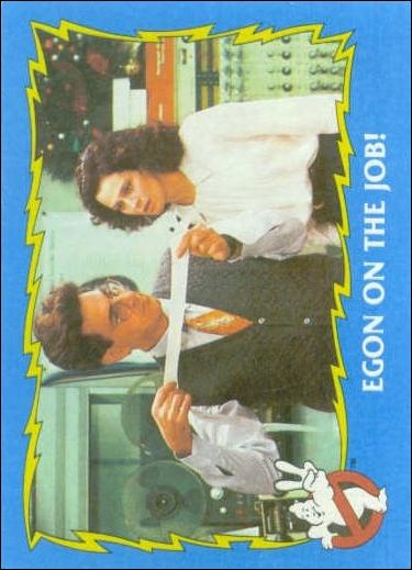 Ghostbusters II (Base Set) card 12 Egon on the Job