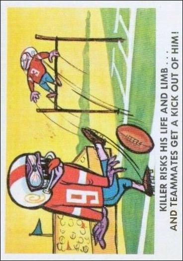 Weird-Ohs (Base Set) card 39 Killer Risk Hid Life and Limb...
