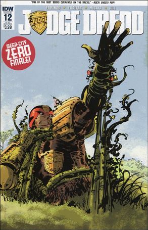 Judge Dredd (2015) issue 12-B Dan McDaid Subscription Cover