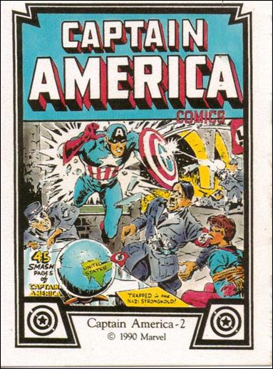 Captain America (Base Set) card 2 Captain America 2