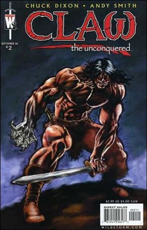 Claw the Unconquered (2006) issue 2-B Andy Smith Cover