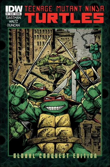 Teenage Mutant Ninja Turtles (2011) issue 4-F Global Conquest Edition