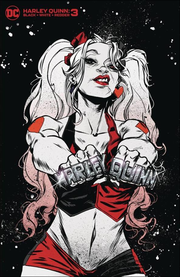 Harley Quinn: Black + White + Redder issue 3-C Sanford Greene 1:25 Cover