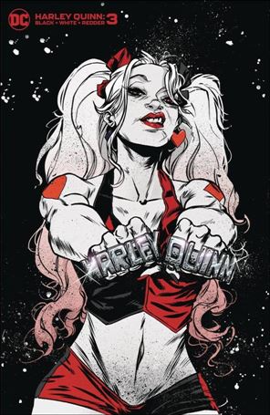Harley Quinn: Black + White + Redder issue 3-C Sanford Greene 1:25 Cover