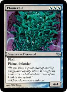Magic the Gathering: Shadowmoor (Base Set) card 145 Plumveil