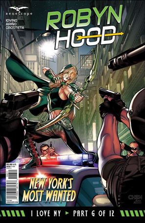 Robyn Hood: I Love NY issue 6 Sean Chen Cover