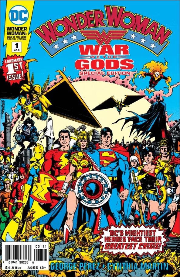 War of the Gods issue 1-B Special Edition Facsimile Cover