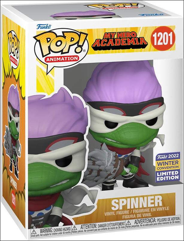 POP! Animation figure 1201-B Spinner (2022 Winter Convention)