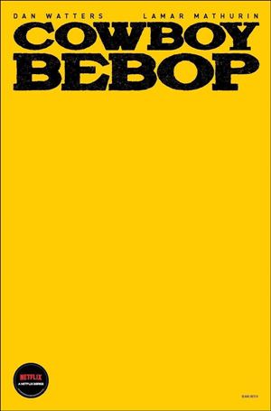 Cowboy Bebop issue 3-D Blank Sketch Cover