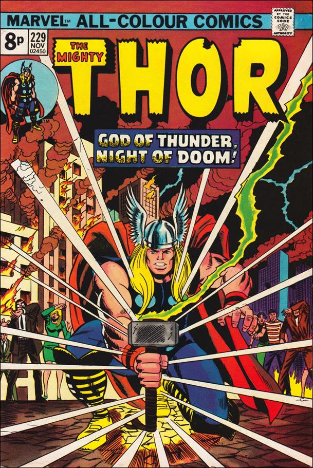 Thor (1966) issue 229-B UK Price Cover