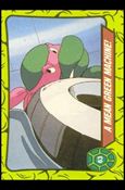 Teenage Mutant Hero Turtles (Ireland) (Base Set) card 63 A Mean Green Machine!