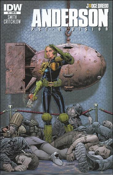 Judge Dredd: Anderson, Psi-Division issue 1-C Chris Weston 1:10 Cover