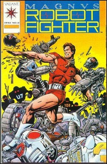 Magnus Robot Fighter (1991) issue 0-B Mailaway Edition with Trading Card