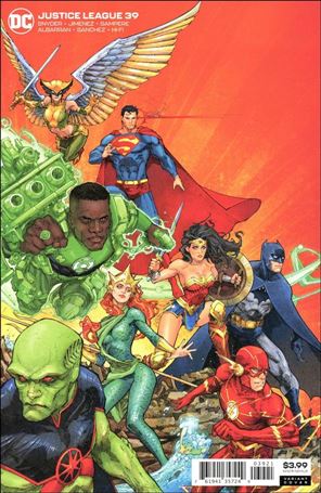 Justice League (2018) issue 39-B Kenneth Rocafort Cover