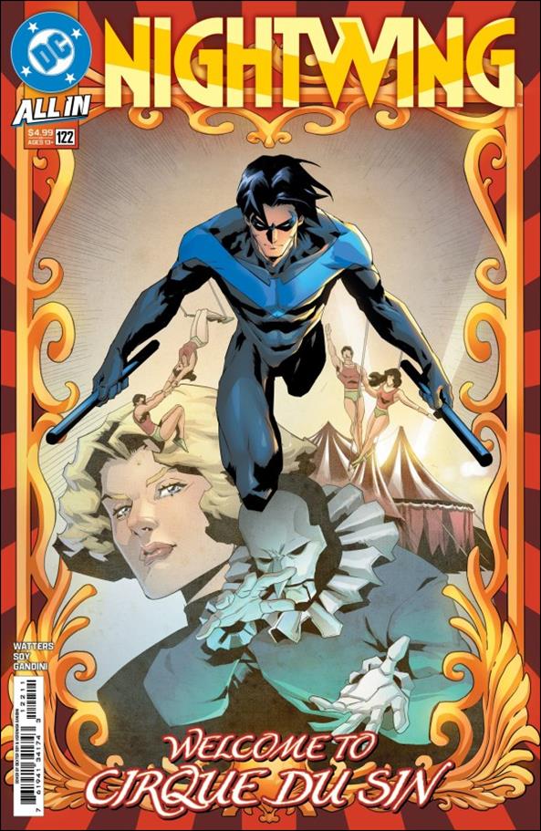 Nightwing (2016) issue 122 Dexter Soy Cover
