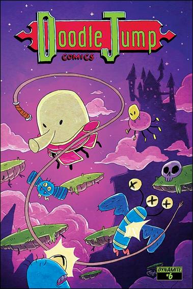 Doodle Jump issue 6-B Derek Hunter Cover