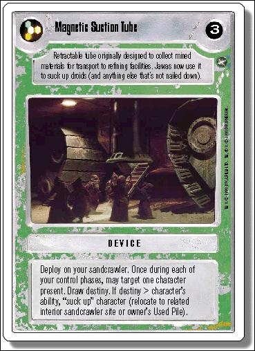 Star Wars: A New Hope Revised (Base Set) card 107 Magnetic Suction Tube