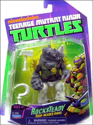 Teenage Mutant Ninja Turtles (2012) figure 54-C Rocksteady (White Pants)