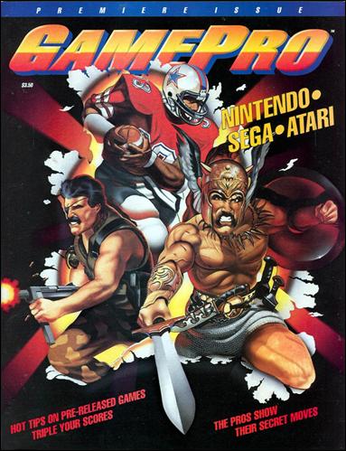 GamePro issue 1 Newsstand Edition
