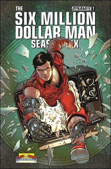 Six Million Dollar Man: Season Six issue 1-H Sean Chen Cards Comics & Collectibles Cover