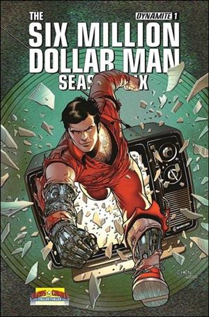 Six Million Dollar Man: Season Six issue 1-H Sean Chen Cards Comics & Collectibles Cover