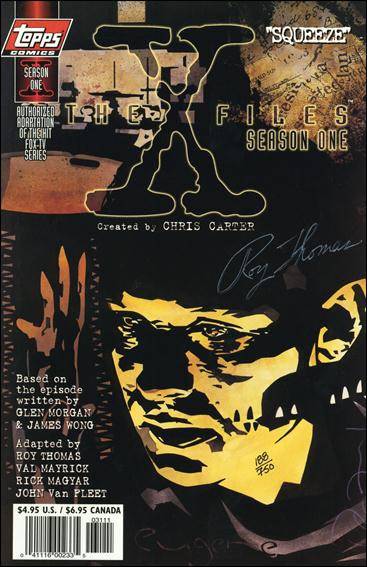 X-Files: Season One issue 3-C DF Tooms Cover (Signed by R. Thomas) 1/750