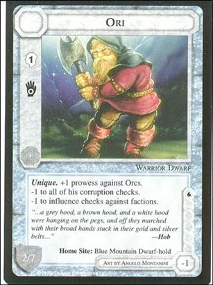 Middle-Earth: The Wizards (Base Set) card 330 Ori
