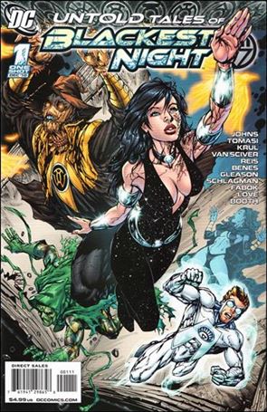 Untold Tales of Blackest Night issue 1 Tyler Kirkham Cover