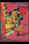 1997 Fleer Ultra Spider-Man (Base Set Red) card 32 Molten Man