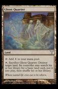 Magic the Gathering: Dissension (Base Set) card 173 Ghost Quarter