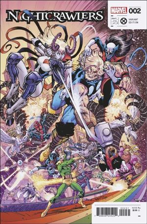 Nightcrawlers issue 2-C Todd Nauck Sins of Sinister Connecting Cover