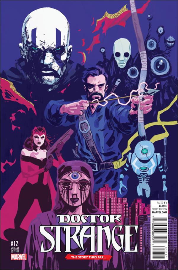 Doctor Strange (2015) issue 12-F Michael Walsh The Story Thus Far... Cover