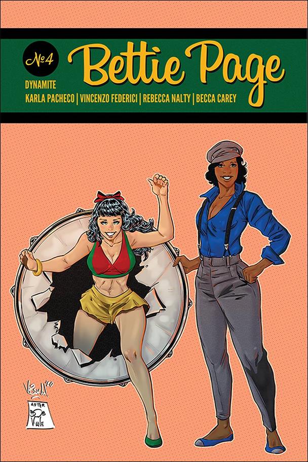 Bettie Page (2020) issue 4-F Vincenzo Federici 1:7 Cover