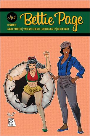 Bettie Page (2020) issue 4-F Vincenzo Federici 1:7 Cover