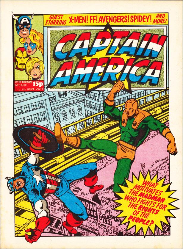 Captain America (UK) issue 6
