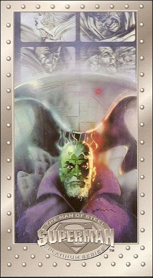 Superman: The Man of Steel Platinum Series Collector's Edition (Base Set) card 64 Brainiac