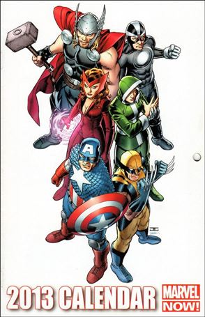 Marvel 2013 Calendar Cover Image 1